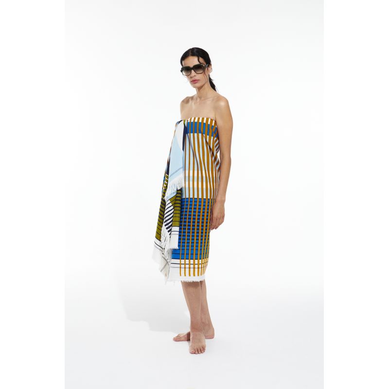 Drap De PlageDivine Bleu