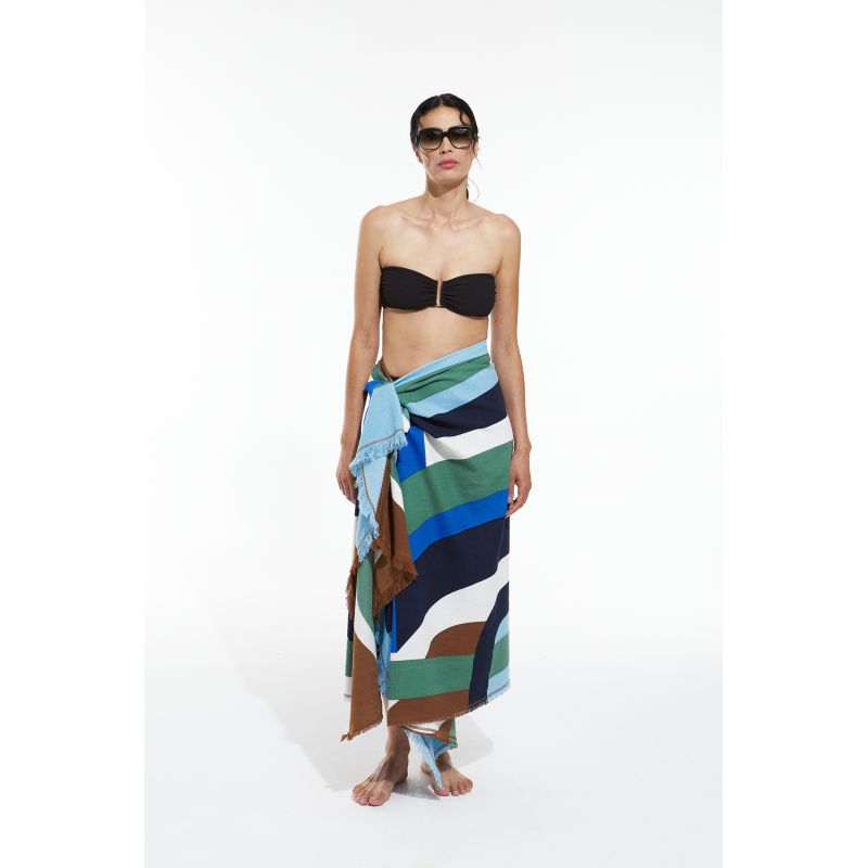 Drap De PlageSupersonic Bleu