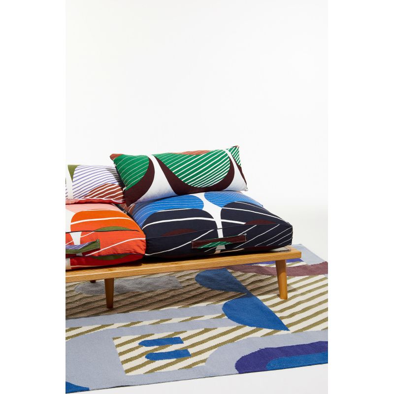 Housse De CoussinCinetique Bleu