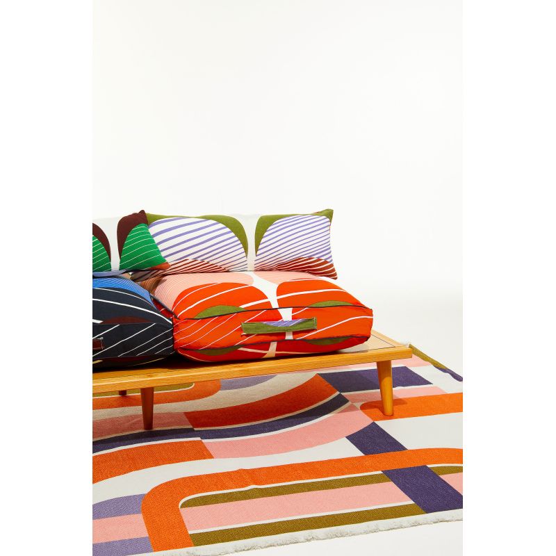 Housse De CoussinCinetique Orange