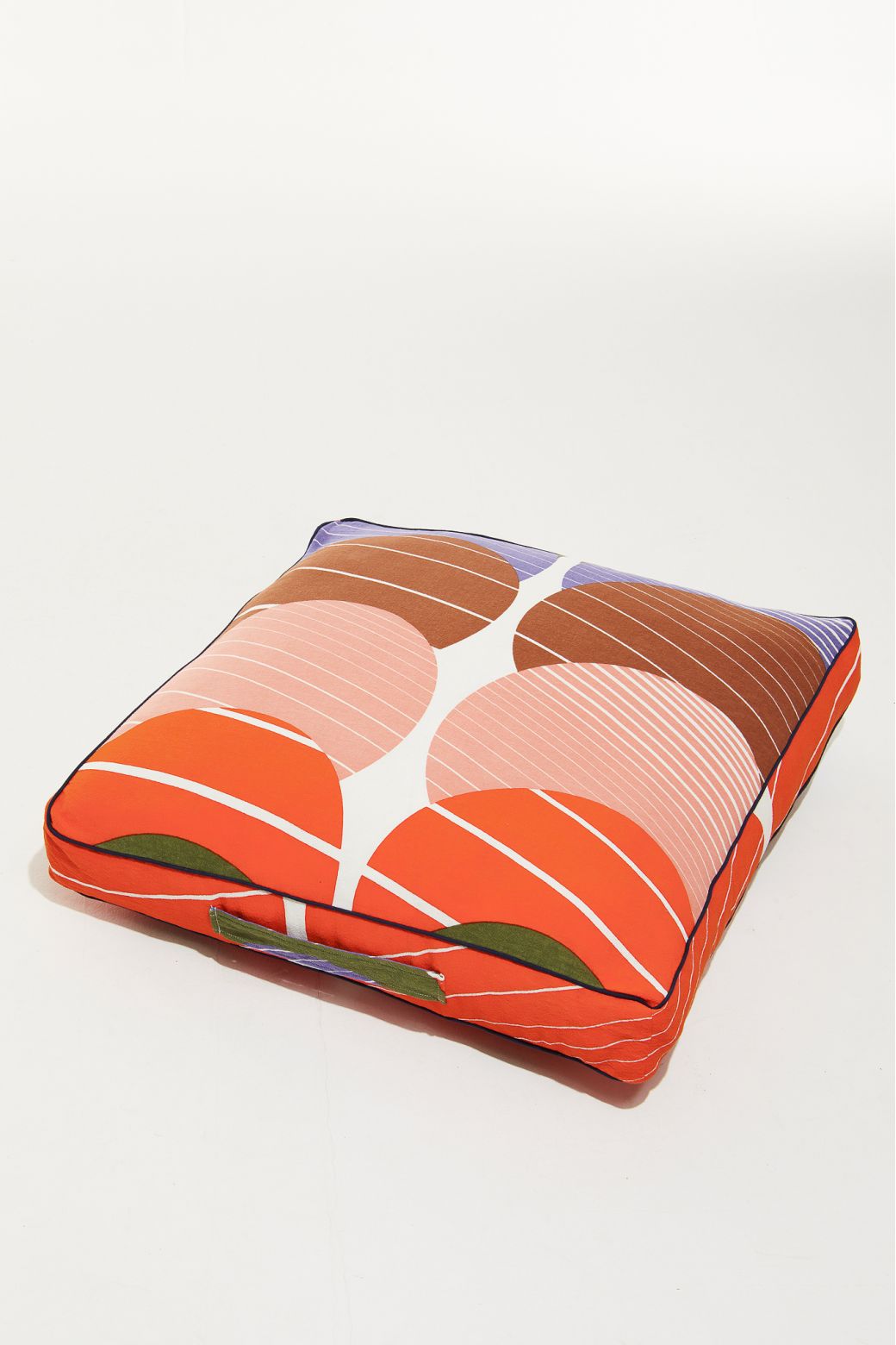 Orange Cinetique Cushion Cover