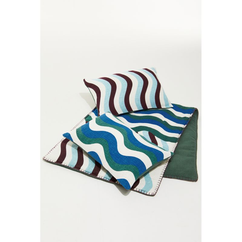 Housse De CoussinGamma Bleu