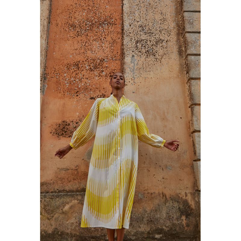 Robe Eulalie Maree Lime