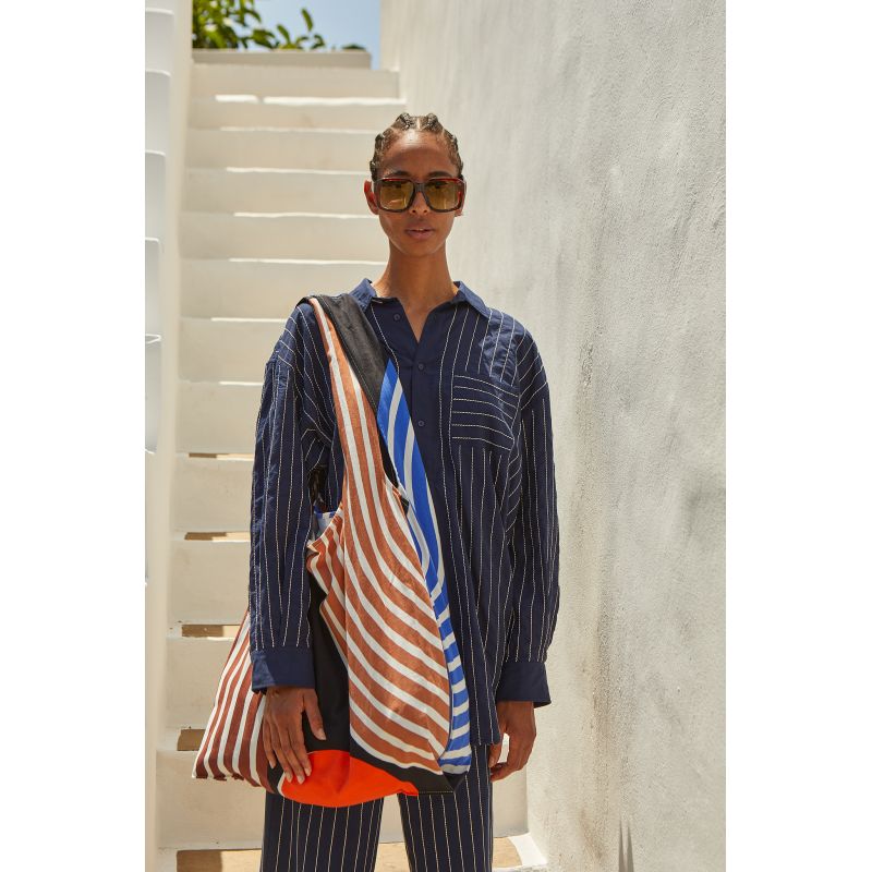 Sac Xl Bag Flow Noir Bleu