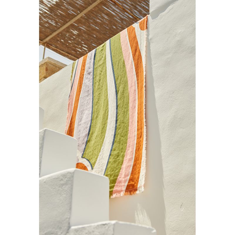 Pastel La Vague Beach Towel