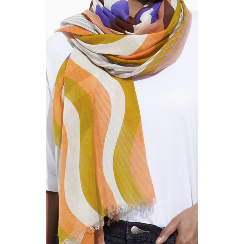 FoulardGamma Peche Violet