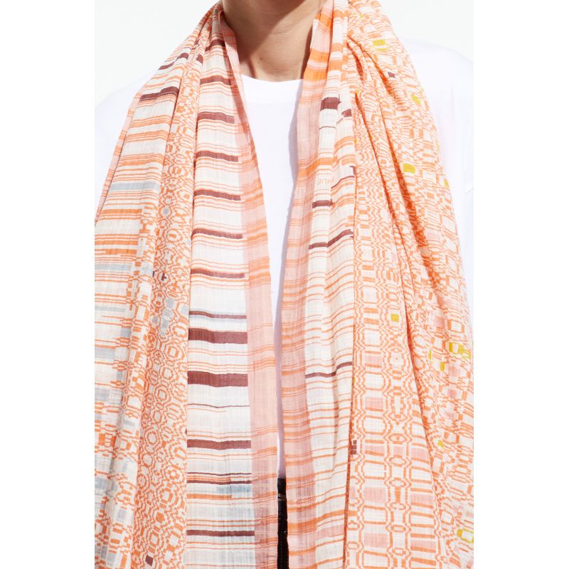 Orange Mue Scarf