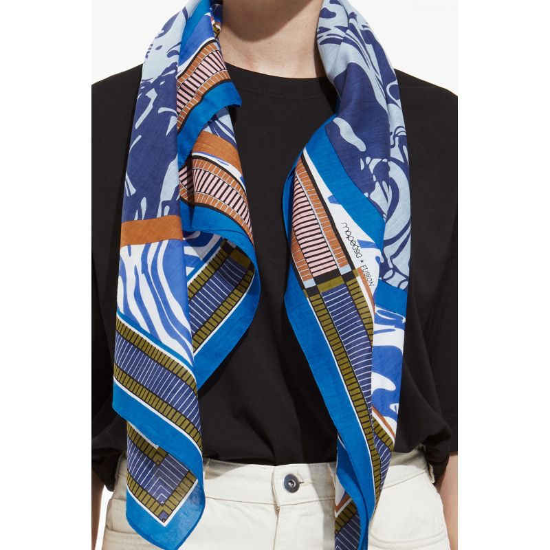 Blue Fusion Scarf