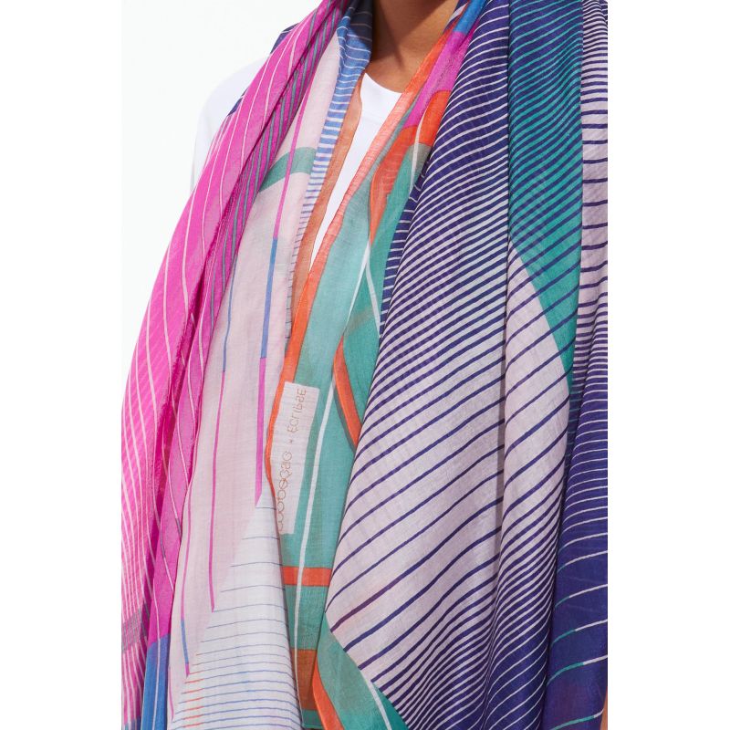 FoulardEclipse Rose Flash