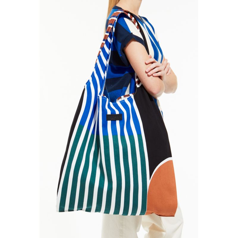 Sac Xl Bag Flow Noir Bleu