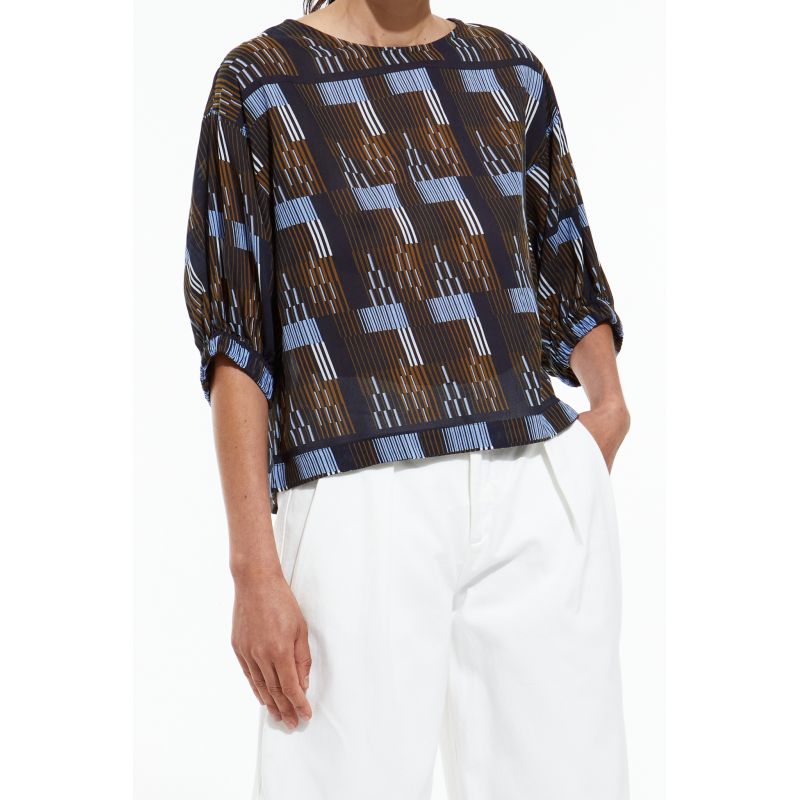 Black Nicole Eclat Top