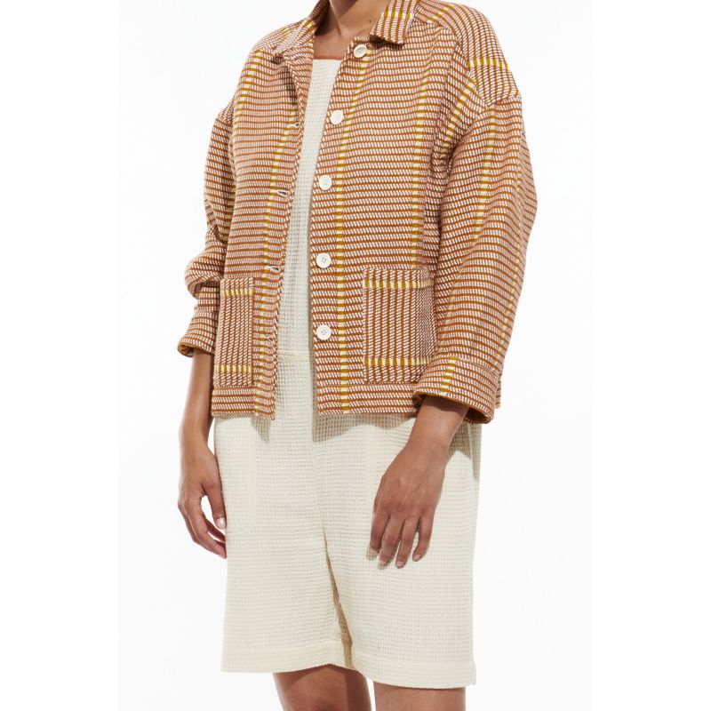 Terracotta Mina Grès Jacket