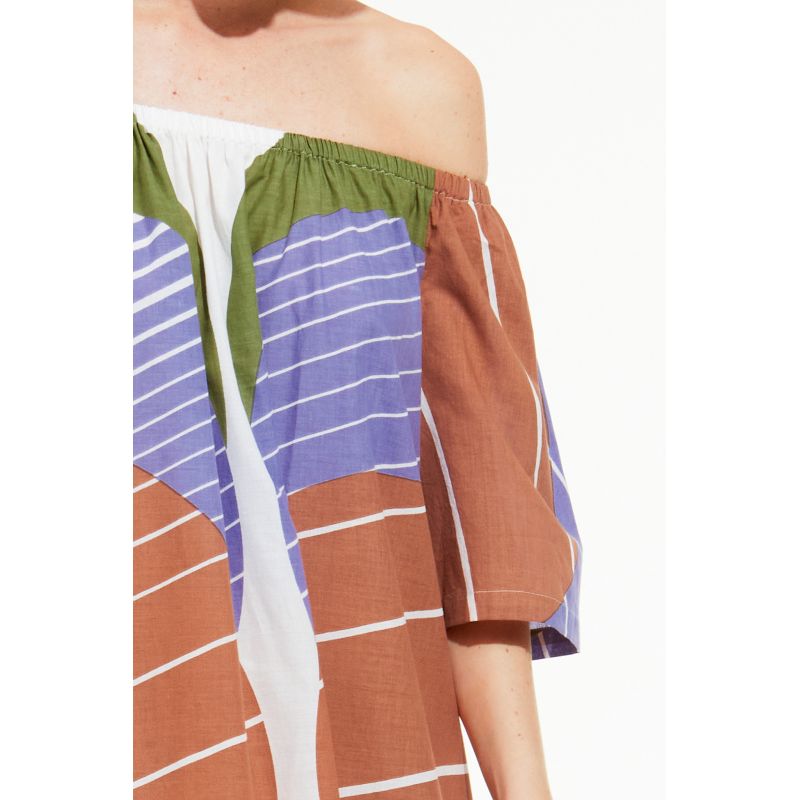 Orange Palao Cinetique Dress