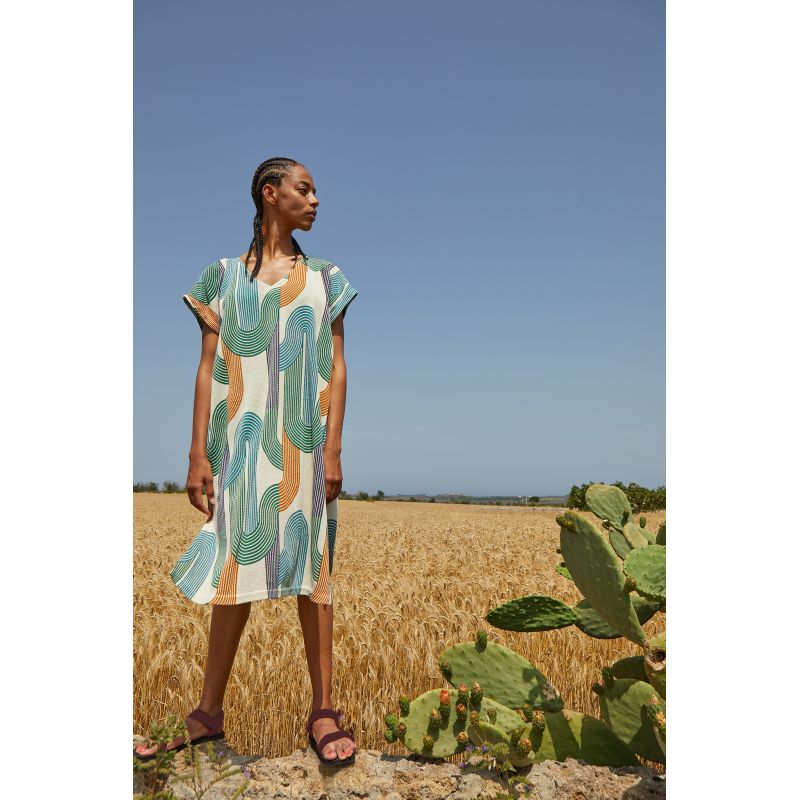 Robe Franca Zen Bleu