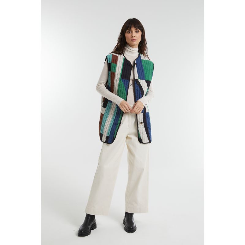 Blue Green Hugo Supersonic Reversible Jacket