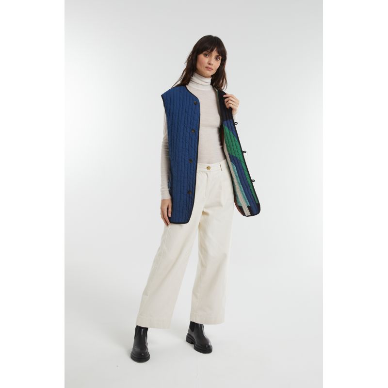 Blue Green Hugo Supersonic Reversible Jacket