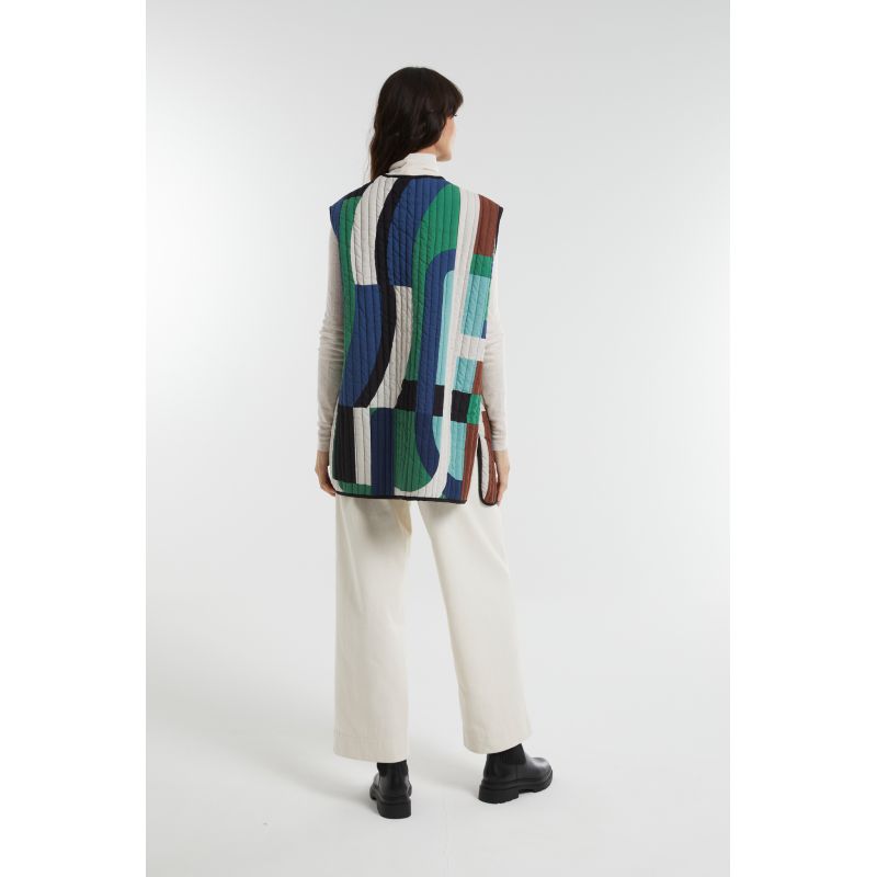 Blue Green Hugo Supersonic Reversible Jacket