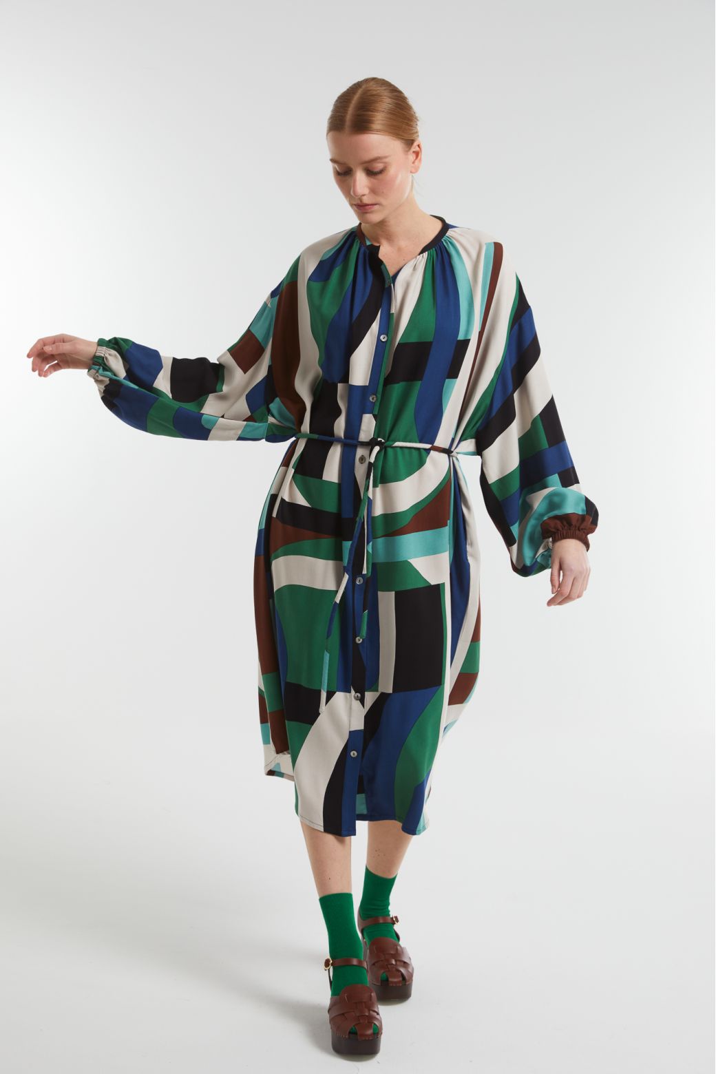 Robe Paradis Supersonic Bleu Vert