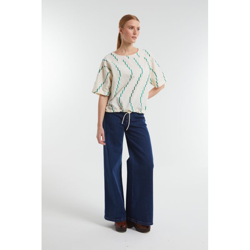 Off White Livia Calder Top