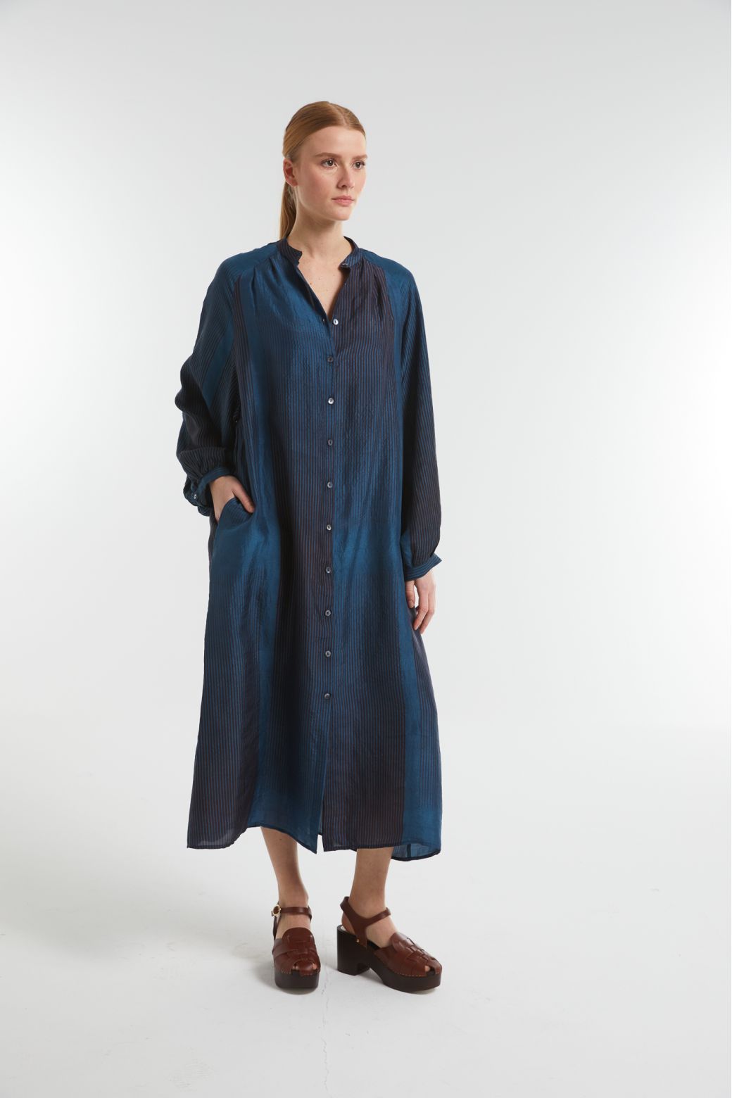 Robe Eulalie Spectre Bleu