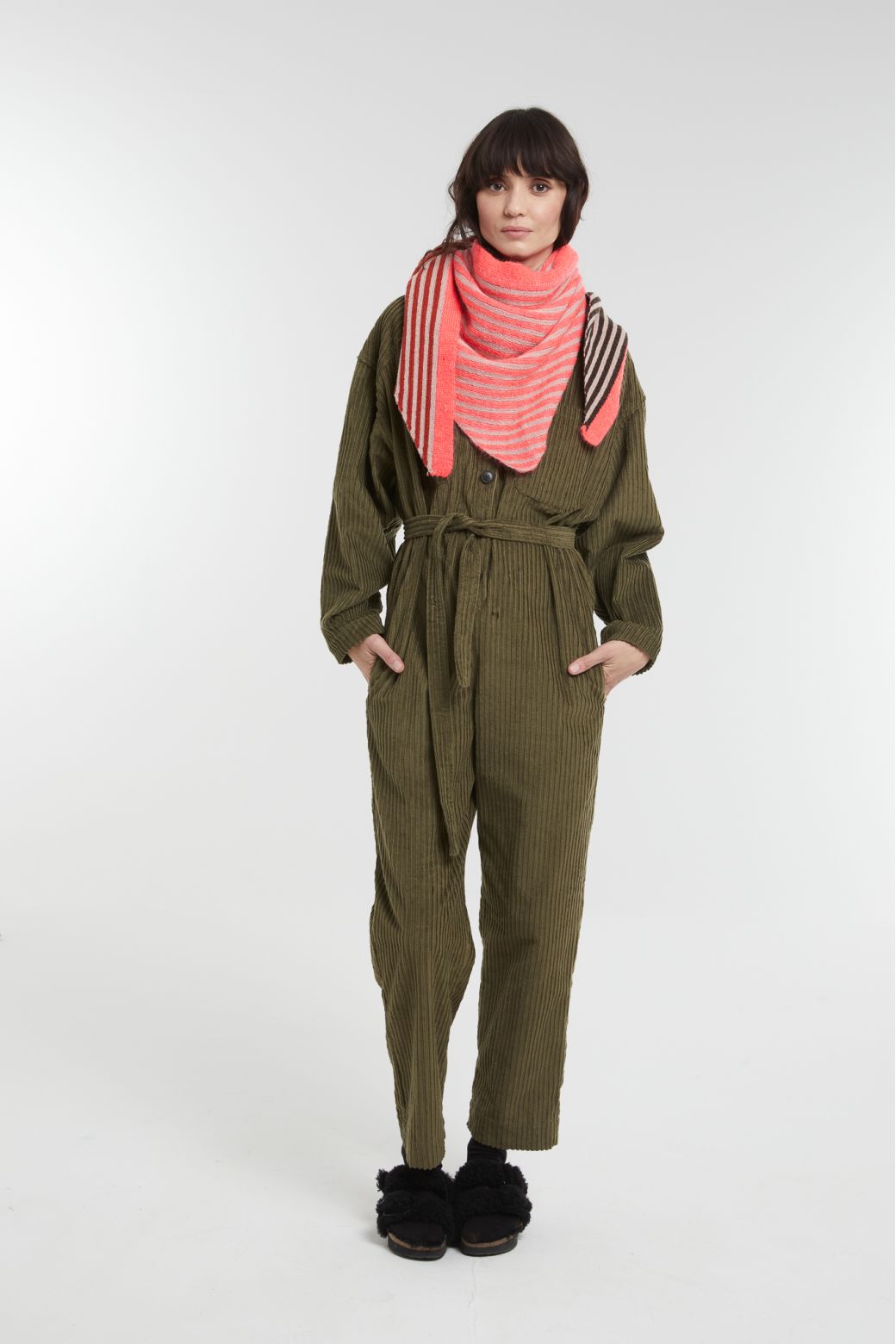 Khaki Monica Lyrique Jumpsuit