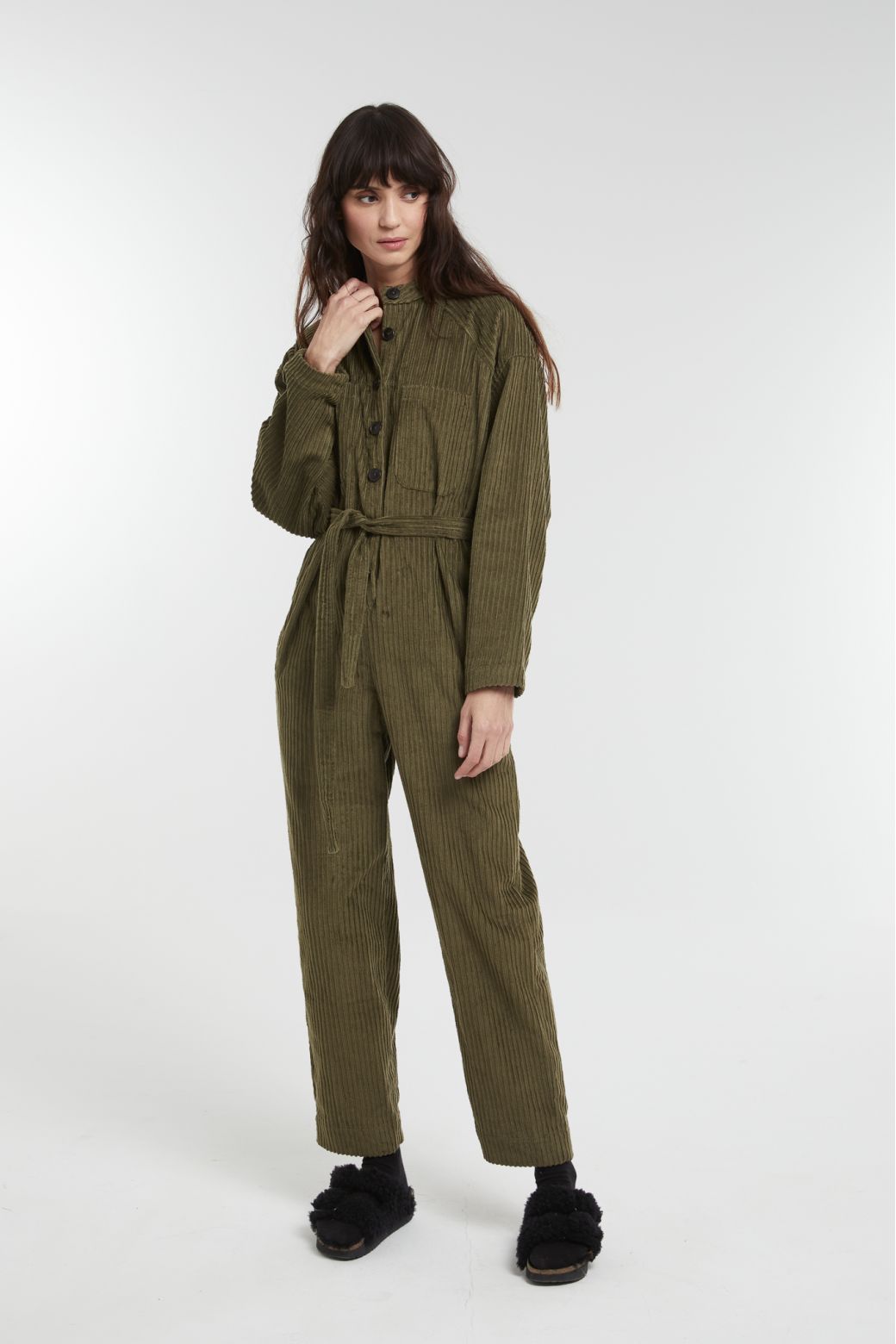 Khaki Monica Lyrique Jumpsuit