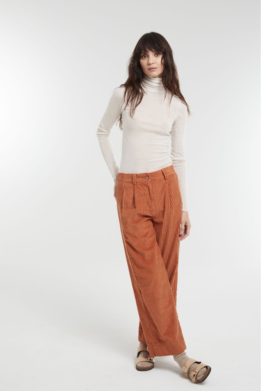 Tan Victor Lyrique Pants