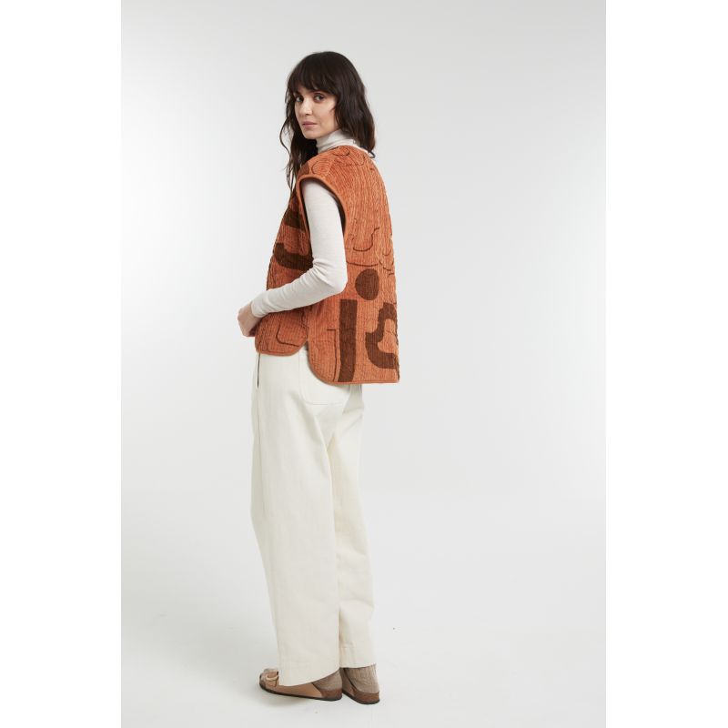 Bicolor Tan Pablo Lyrique Jacket