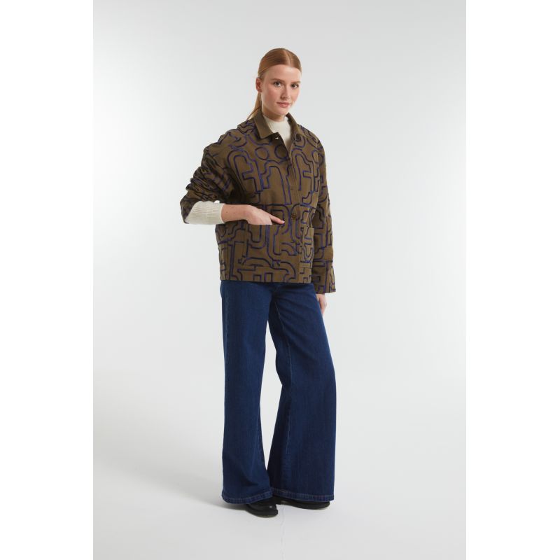 Veste Mina Lyrique Kaki