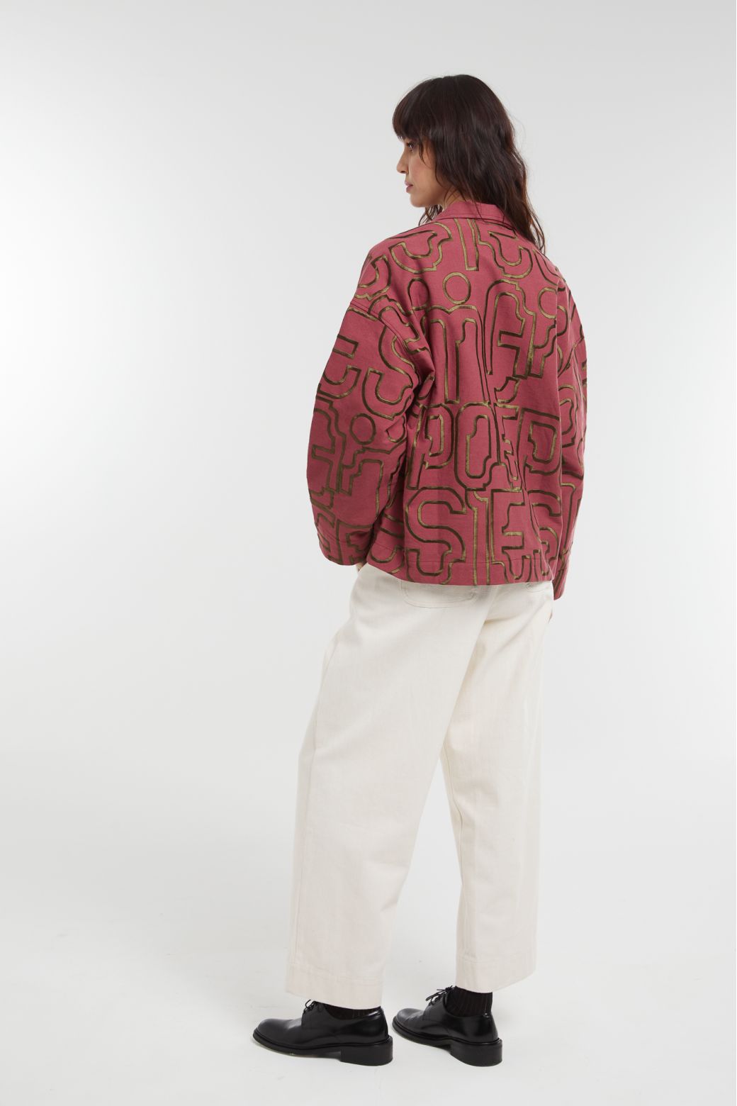 Burgundy Mina Lyrique Jacket