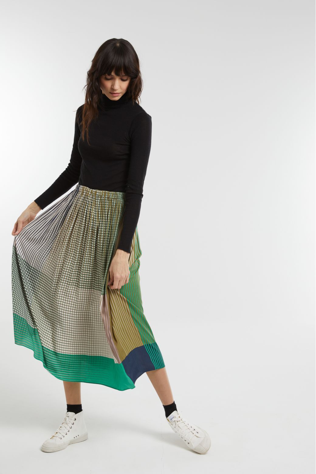 Green Romeo Vibrant Skirt