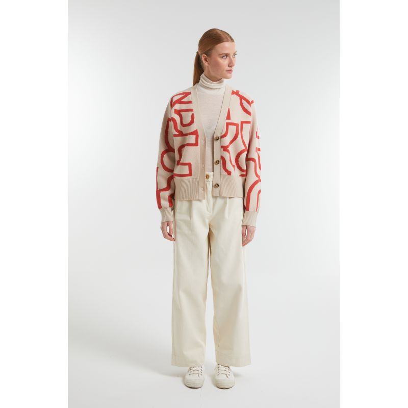 Gilet Claude Lyrique Ecru