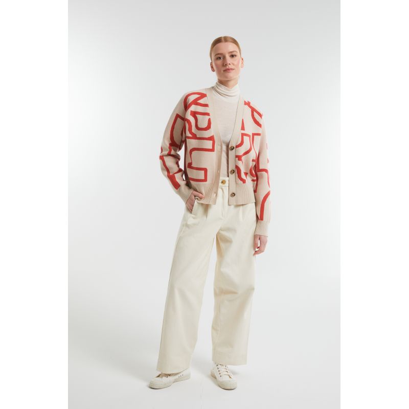 Gilet Claude Lyrique Ecru