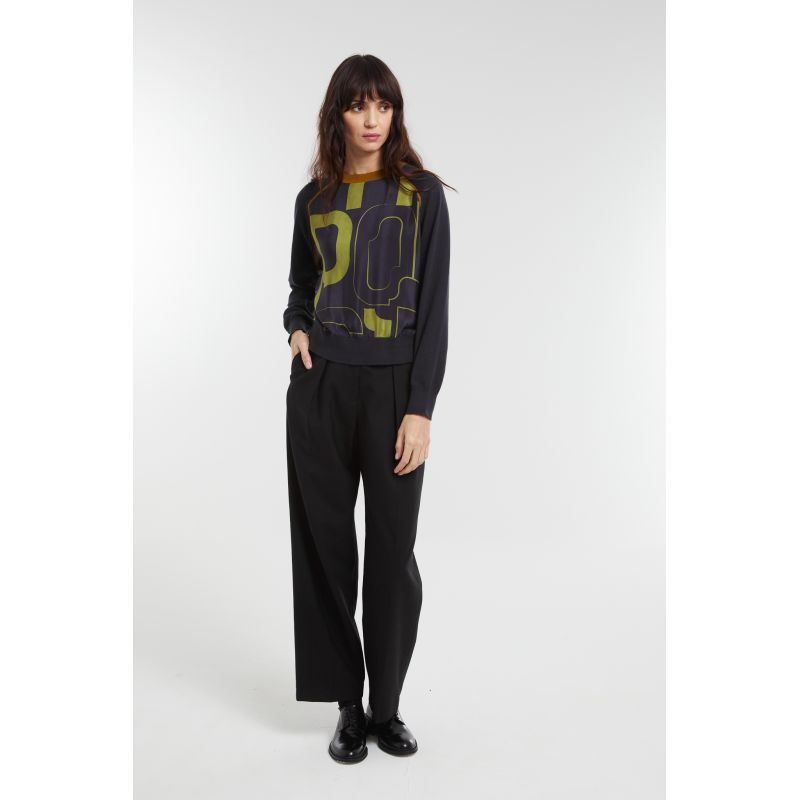 Pull Olympe Lyrique Noir