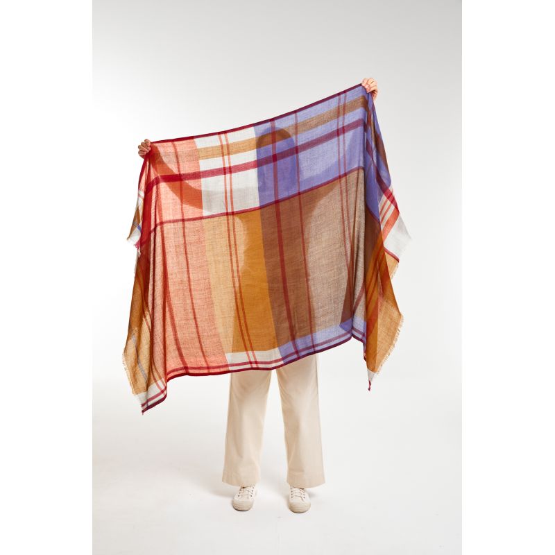 FoulardDivine Orange Ocre