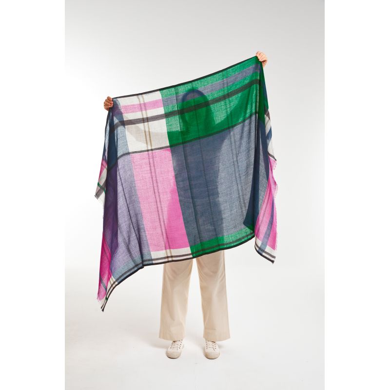 Pink GreenDivine Scarf