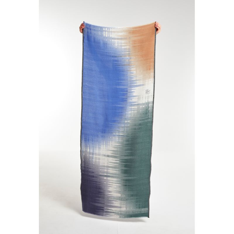 FoulardOsmose Bleu Vert