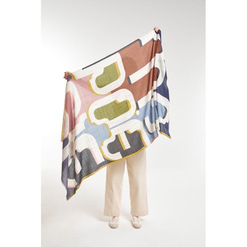 FoulardLyrique Petrole