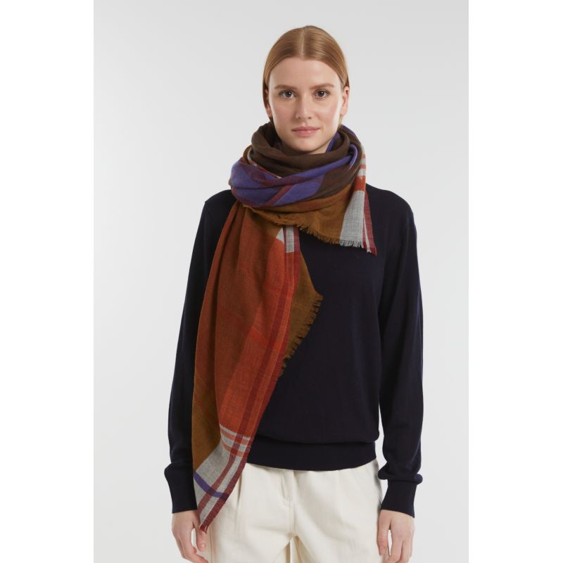 FoulardDivine Orange Ocre