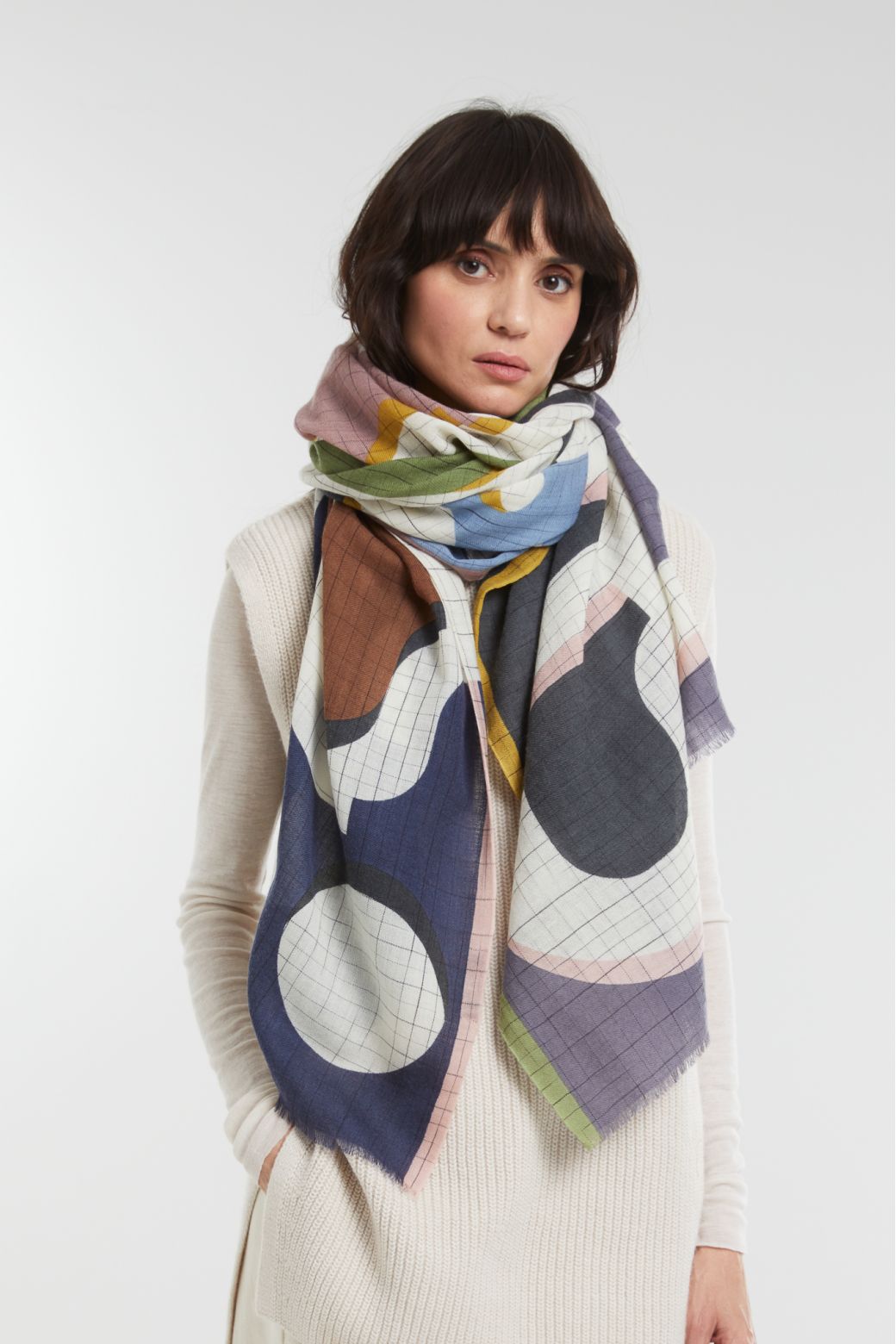 Petrol BlueLyrique Scarf