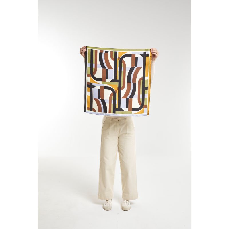 Brown ParmaSupersonic Scarf