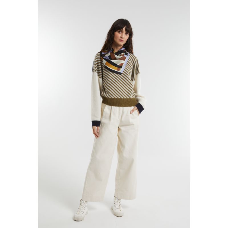 Brown ParmaSupersonic Scarf