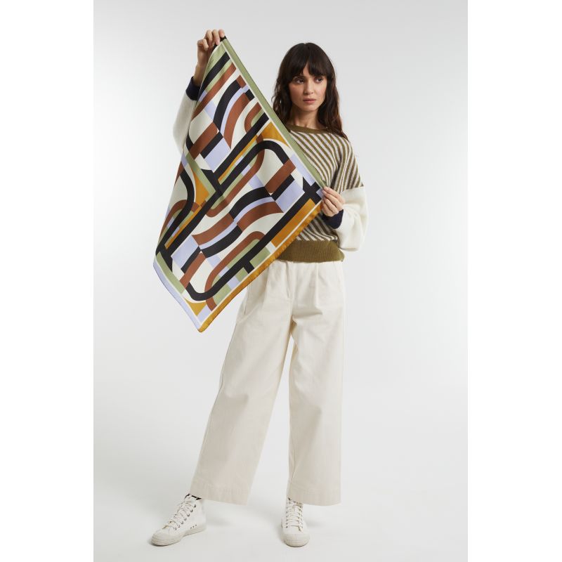 Brown ParmaSupersonic Scarf