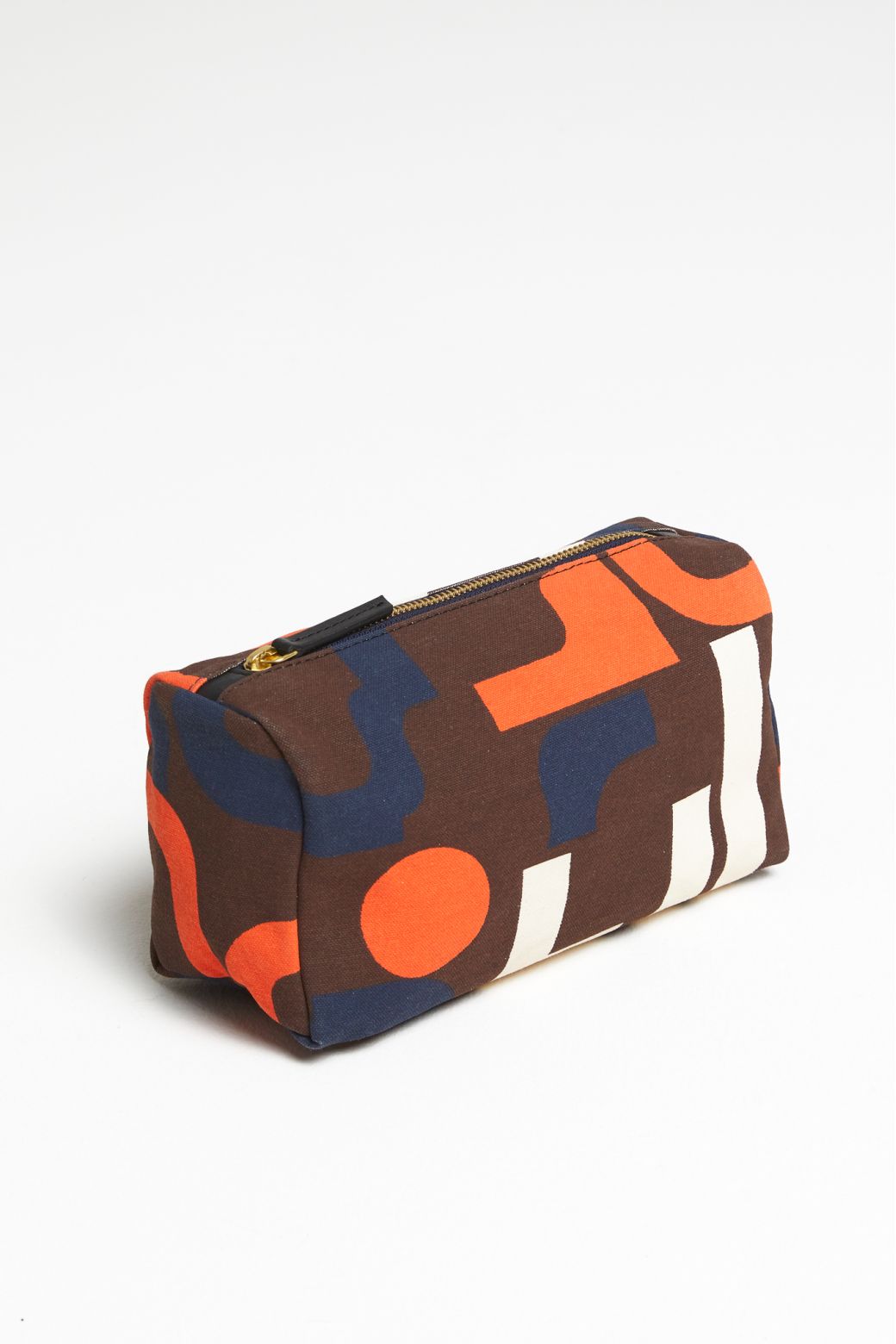 Orange Khaki Elba Lyrique Travel Pouch