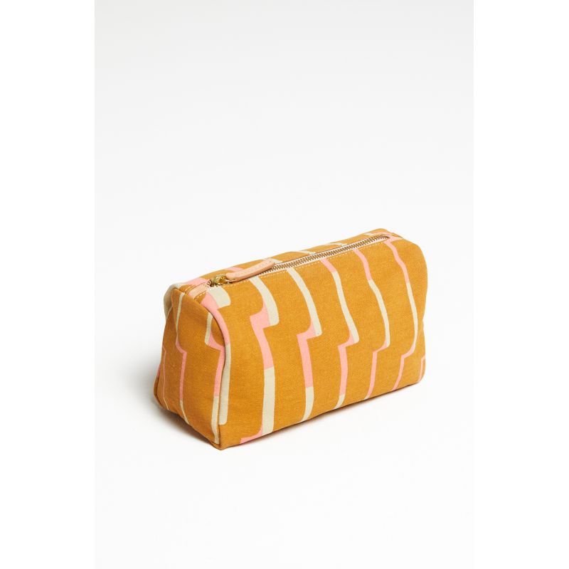 Pochette De Voyage Elba Celeste Ambre