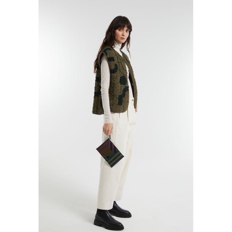 Khaki Kea Shibuya Pouch