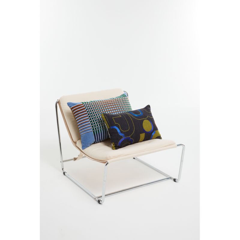 Housse De CoussinRiley Gris 40/60Cm