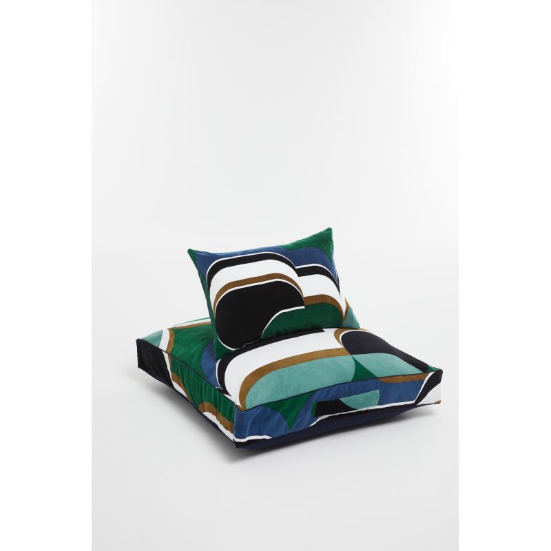 Housse De Coussin De SolWonder Vert 80/80/12Cm