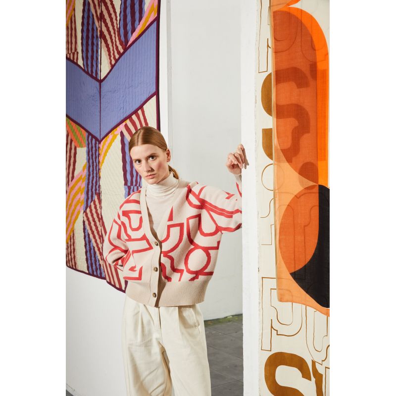 Gilet Claude Lyrique Ecru