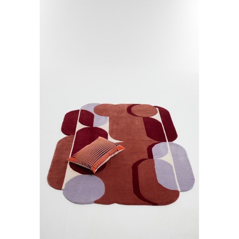 TAPIS L NYMPHE TERRACOTTA